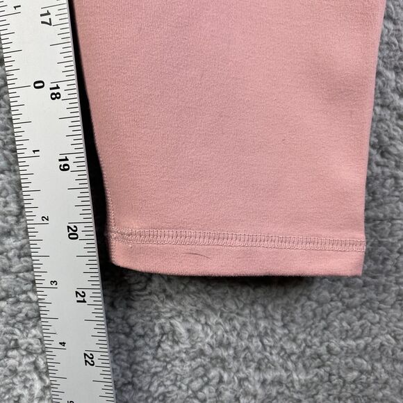 Fabletics Womens Leggings PowerBand Size M Pocket Pink  High Waist Pre-Owned - Picture 9 of 13